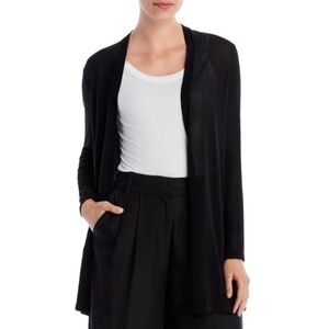 EILEEN FISHER Organic Cotton Tencel Long Cardigan